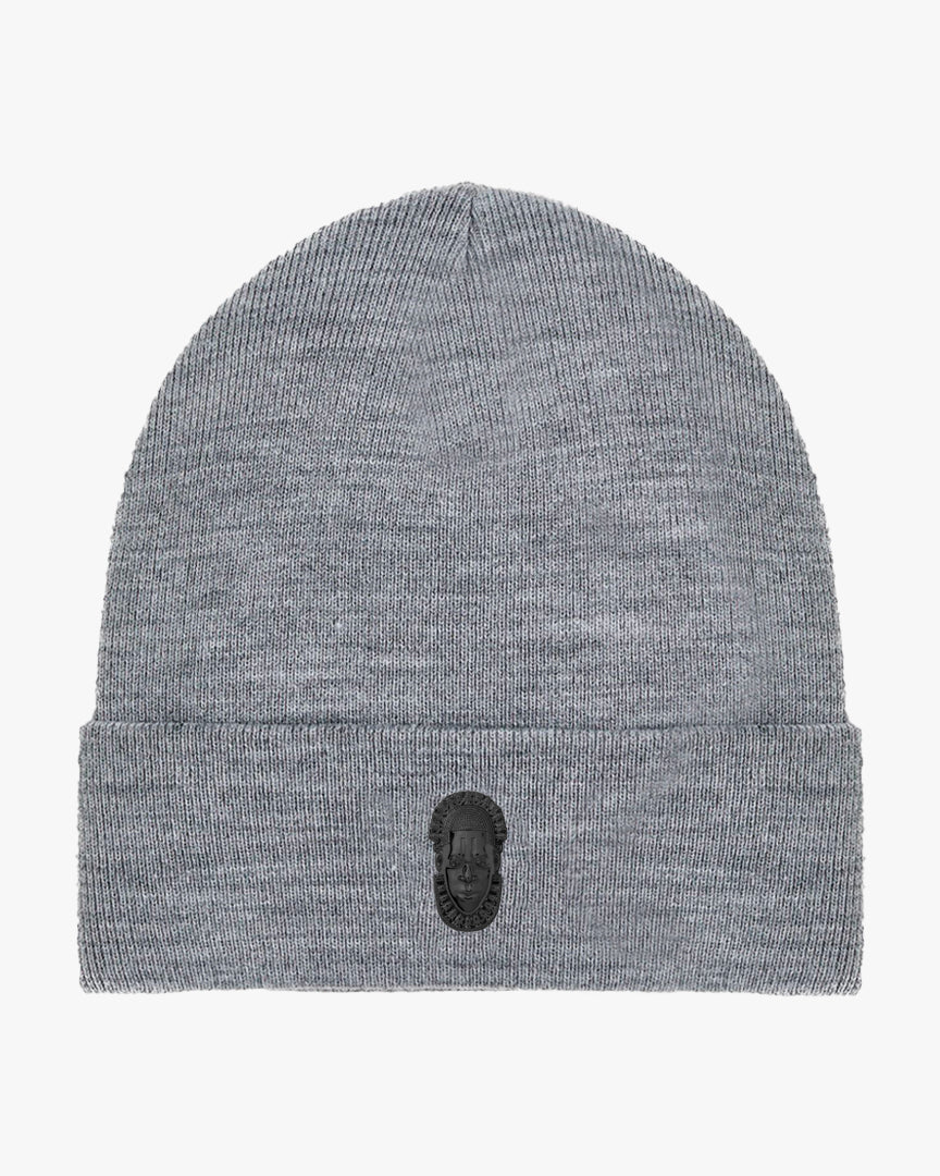 Queen Idia Grey Beanie