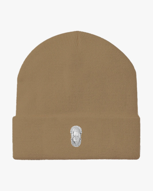 Queen Idia Khaki Beanie