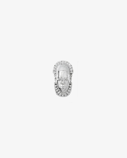 Queen Idia Silver Enamel Pin