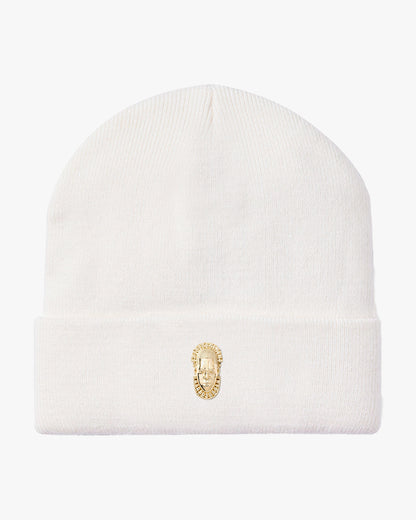 Queen Idia White Beanie