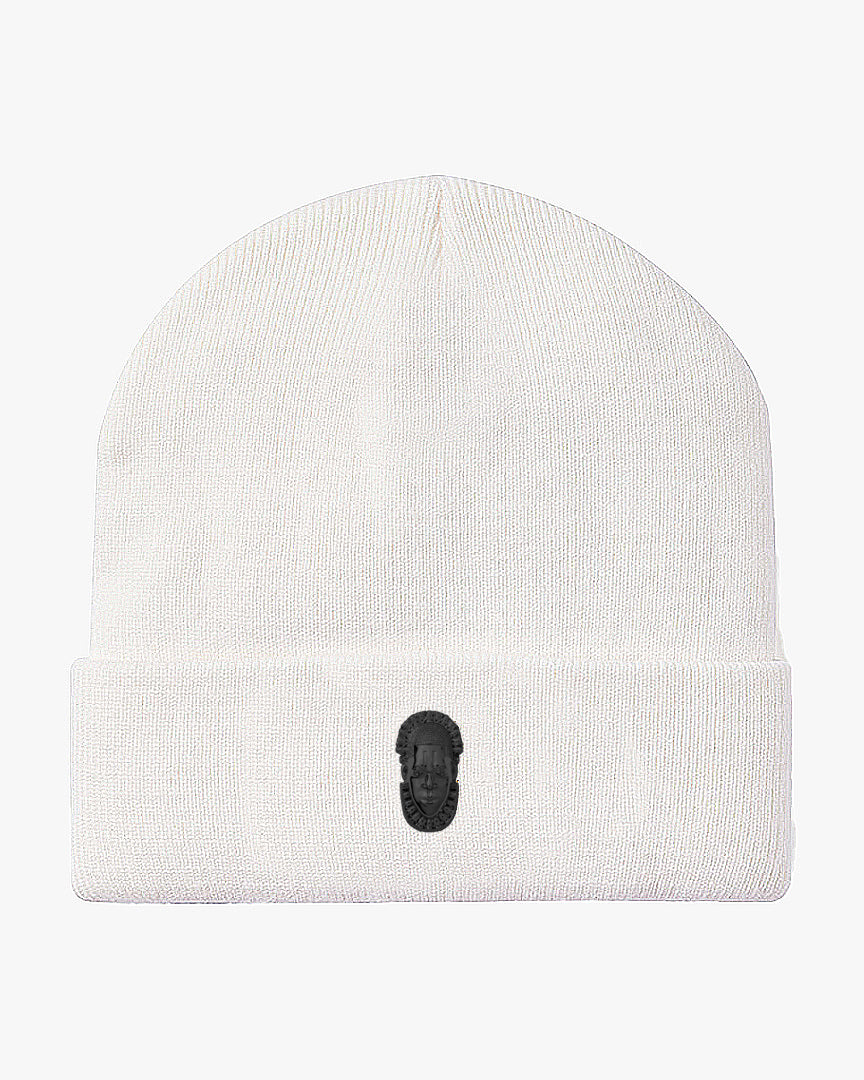 Queen Idia White Beanie