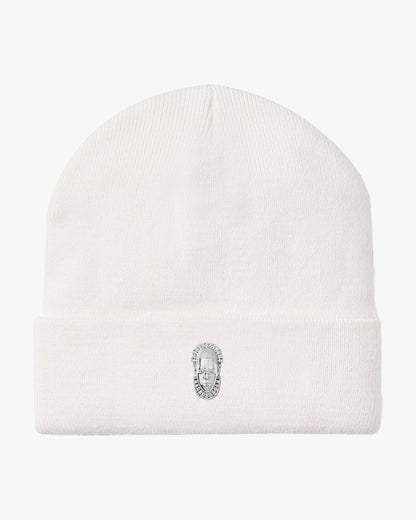 Queen Idia White Beanie